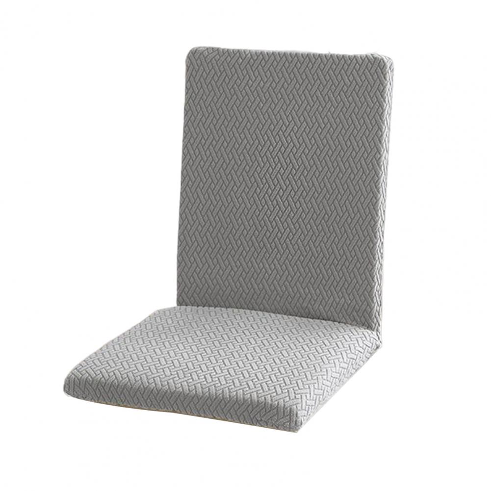 Dining Chair Cover Stretchy Jacquard Chair Cover with Seat Cushion Removable Washable Slipcover Chair Protector for Home