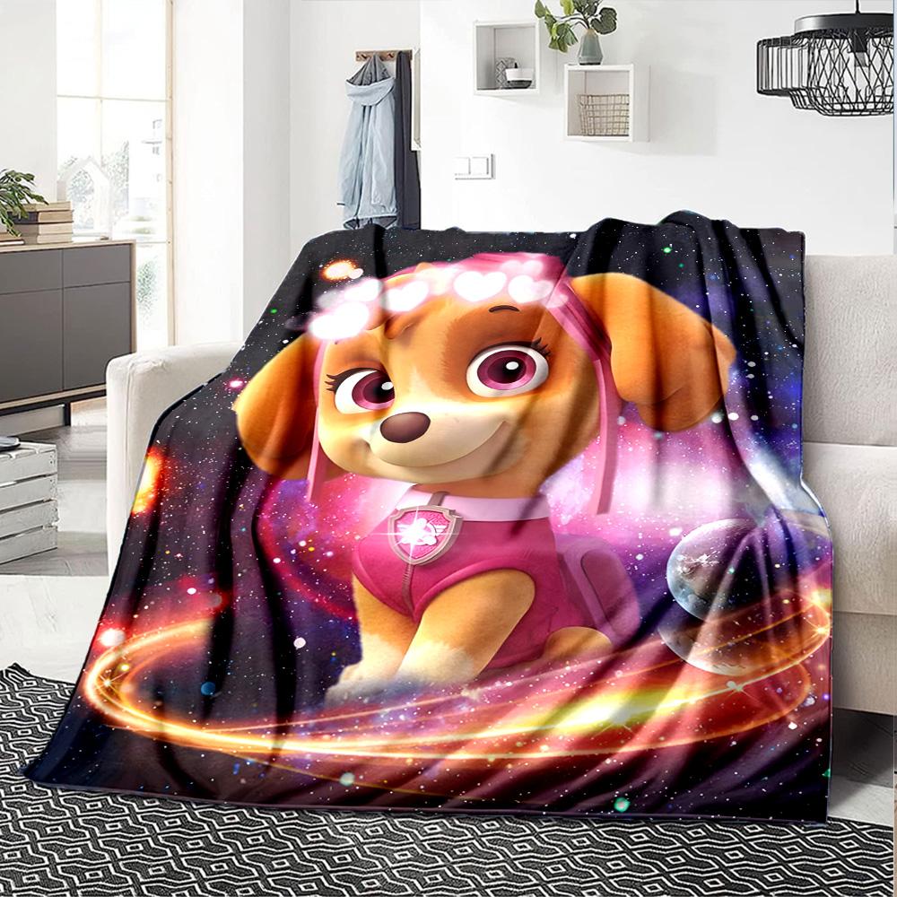 1pc Paw Paw6 Blanket, Gift, for Men and Women, Soft Blanket, Good for Sofa Bed Couch Travel, Lightweight Flannel Blanket