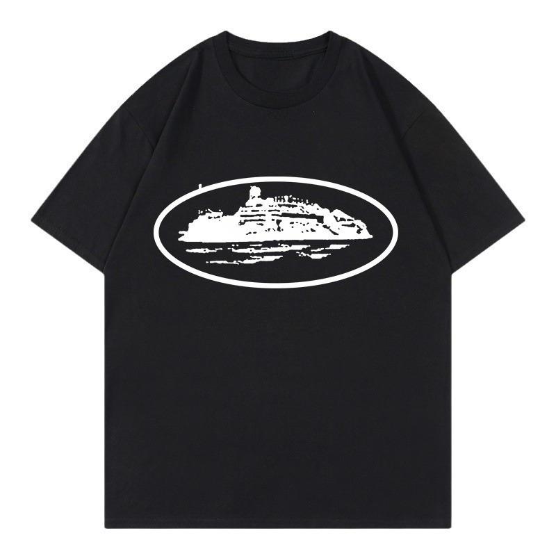 

2026 Summer men s casual printed high-quality street T-shirt retro soft loose holiday sports short sleeved T-shirt - Men s Su... S разноцветный