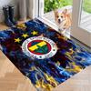 Soft Floor Carpet Fenerbahçe FC Pattern Area Rug Decorative Mat For Home Room Decoration