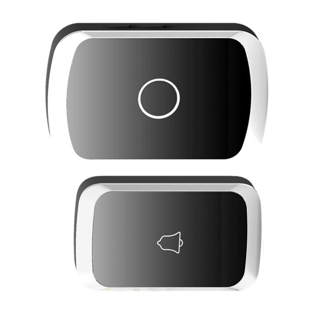 Drahtlose Türklingel Intelligente Kommunikation Digitales Schwesternrufsystem Standard 1 zu 1 Schwarz