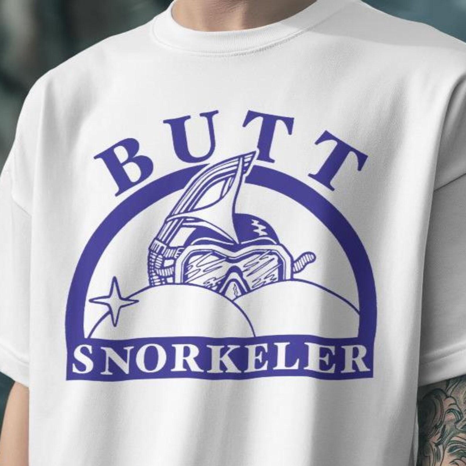 Butt Snorkeler Shirt - Funny Diving Gifts 3XL