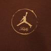 Jordan X Solefly Collaboration FW24 Minimalist Comfortable Soft Short Sleeve T-Shirt Men Tops Brown HM5037-259