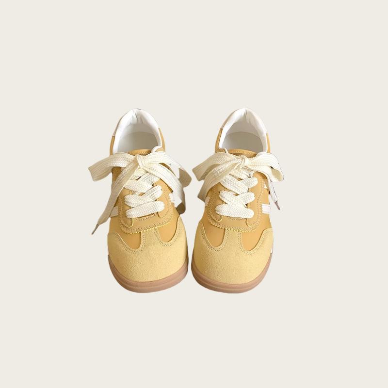 Big Hair Girl Chic Korean Big Head Ugly Cute Shoes Women 2025 Summer New Breathable German Training Shoes Forrest Gump Sports Shoes