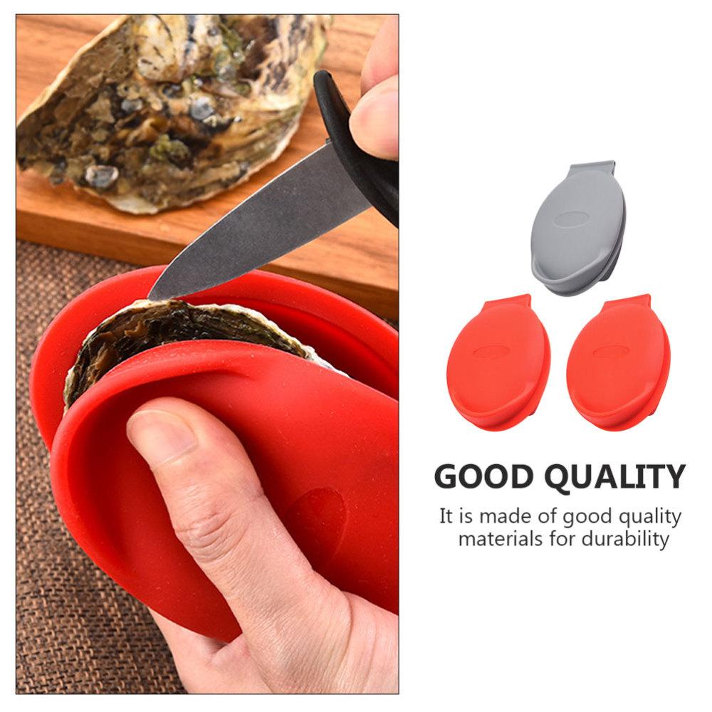 1pc Silicone Oyster Shucking Hand Clip Oyster Shucker Shellfish Opener Tools