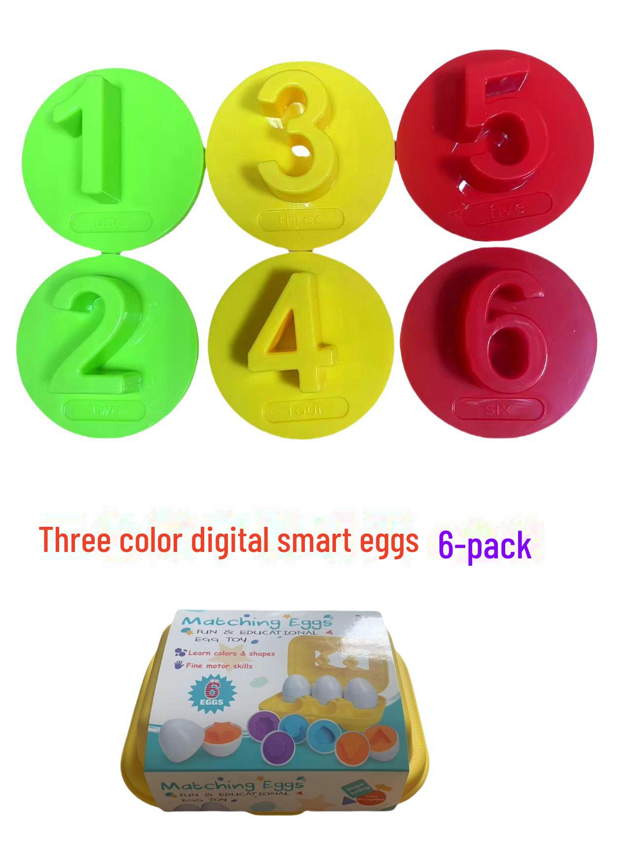 

Детская развивающая игрушка-головоломка «Умные яйца»