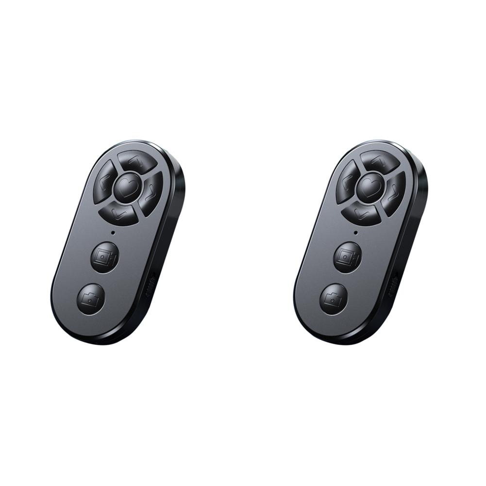1-5Pcs 7 Buttons Wireless Phone Selfie Photo Shutter For Tiktok Video Page Turner Rechargeable Bluetooths Remote Controller
