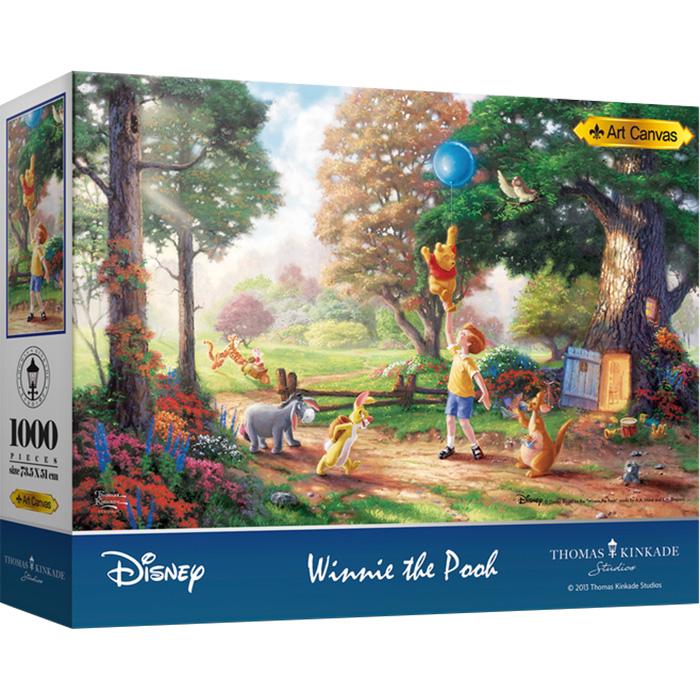 

Воздушный шар Винни-Пуха (холст) Пазл Disney 1000 деталей