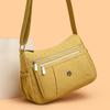 Single-shoulder Bag - Stylish and Simple Backpack with Multiple Functions for Travel, Featuring Multiple Compartments and A Small Square Shape.