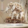 2D Flat Acrylic Elephant Decoration, Suitable for Indoor and Outdoor Decoration - No Batteries/electricity Required, Perfe