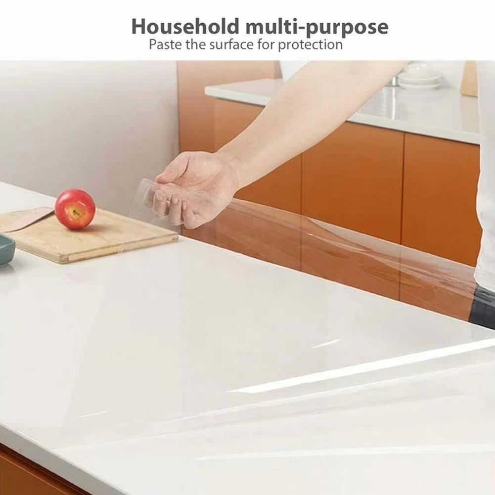 High Quality Waterproof Oil Proof Transparent Wall Stickers Kitchen Stove Wall Stickers Heat-Resistant Useful Wall Stickers