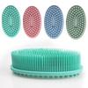Double-sided Silicone Bath Brush with Lanyard