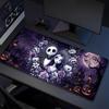Nightmare Before Christmas Xl Gaming Mouse Pad Nonslip Rubber Base Stitched Edge Waterproof Desk Mat For Pc Laptop Gamer Office Computer Accessories C