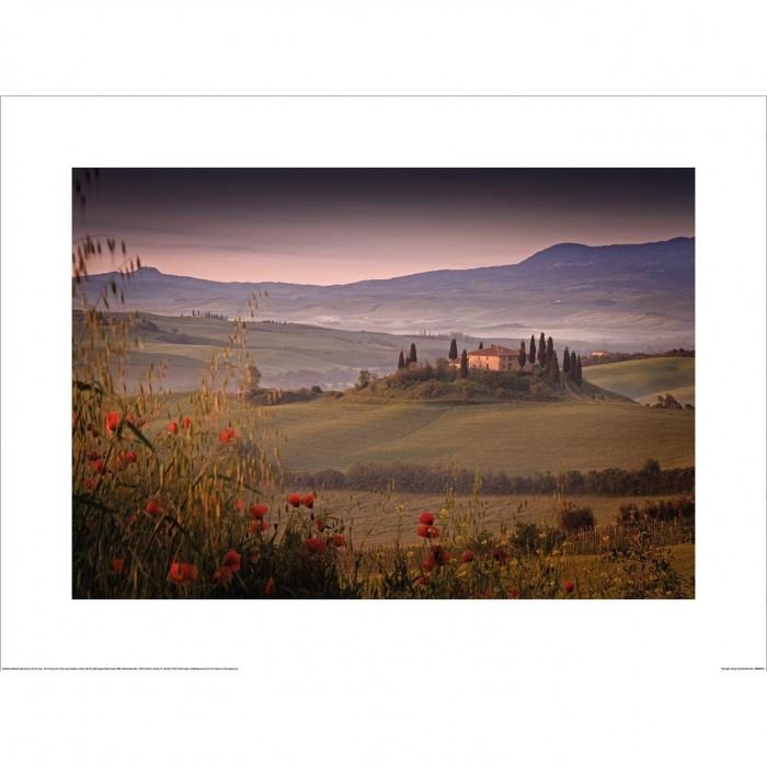 Rod Edwards First Light Tuscany Print
