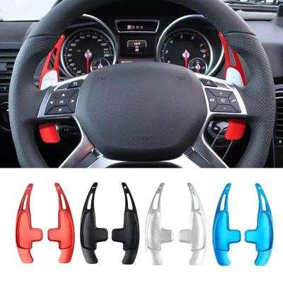 Bil Ratt Växelspaddlar Aluminium Växelspaddel För Mercedes-Benz AMG SL65 ML63 GL63 C63 E43 A45 C65 GLA45 CLS63