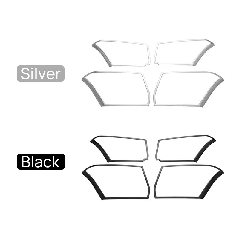 For Toyota Camry 70 XV70 2018      Hybrid Stainless Car Audio Speaker Door Loudspeaker Cover Trim Stickers