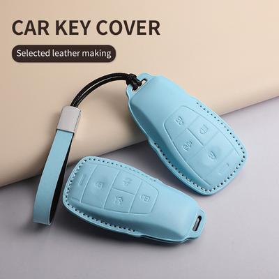 Pokrowiec na kluczyk samochodowy Etui Brelok do BAIC MOTO Beijing X55 X7 BJ40 BJ60 BJ90 Samochód Inteligentny Kluczyk Zdalny Anti-Scratch Obudowa Akcesoria Brelok