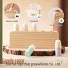 Creative Wooden Bounce Blocks: Interactive Early Education Toy for Kids