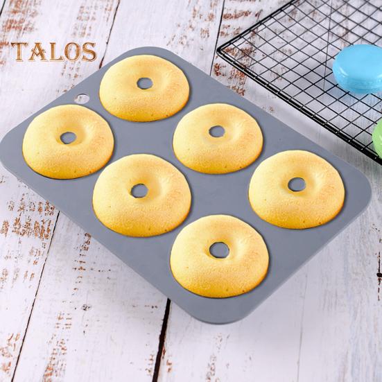 Silikonová forma Nepřilnavá pomůcka pro domácí pečení Silikonová forma se 6 otvory Silikonová forma pro pekařské potřeby