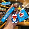 Genuine Doraemon Keychain Cartoon Figurine Toy Small Ornament Cute Creative Doraemon Small Gift Y2k Fashion Toys Anime Cartoon