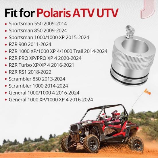 44MM Front & Rear Wheel Bearing Greaser Tool Aluminum for RZR 900 1000 XP 4 Trai