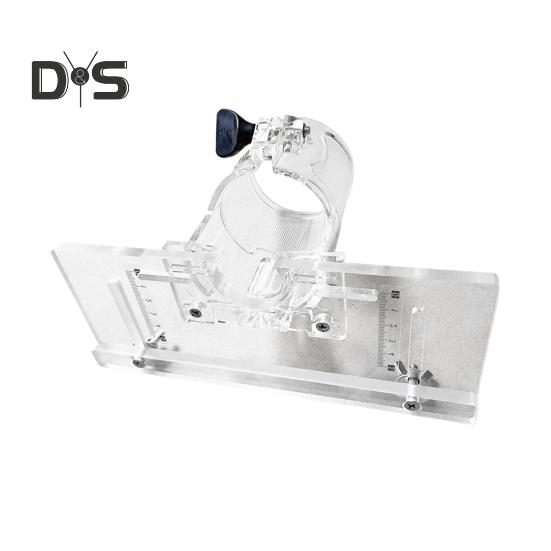 

Локатор для прорезки пазов на фрезере по дереву Точное позиционирование Эффективность Кронштейн для прорезки пазов на фрезере Аксессуары для основания фрезера по дереву чистый