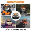 Strobe Lights for Car 3-Level Portable Magnetic Auto Accessories Car Warning Light for Trailer Tow Work Motorcycle RV Snowplow