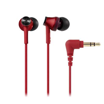Audio Technica Canal Earphones Red RD ATH-CK350M