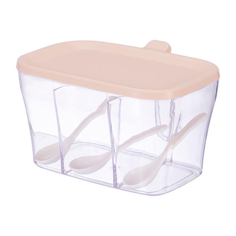 Multi-Grid Moisture-Proof Seasoning Box for Kitchen and Restaurant