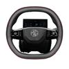 Capa de Couro para Volante de Carro para MG EHS ZS Luxury HS PHEV 3 Híbrido GT 2024 2025 2026 Acessórios