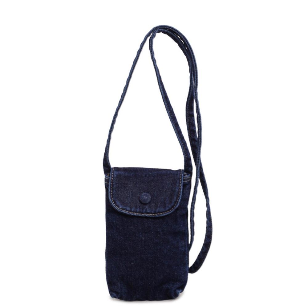 Street Style Denim Crossbody Tasche Y2K Handy-Portemonnaie Modische Canvas Tasche Damen & Herren