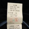 LANVIN LA COLLECTION Made in Japan Cordhosen 94 schwarz Herren Gebraucht