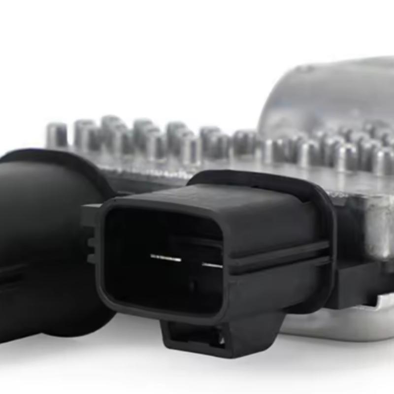 Universal Fan Control Module-For Various Car Models-Fan Control Module For 1137328586, 1137328617, AA8Z8B658B, FCM128 Black  Silver