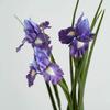 Artificial Iris Flower Fabric Flower Arrangement Lifelike Faux Floral for Home Wedding Party Decoration