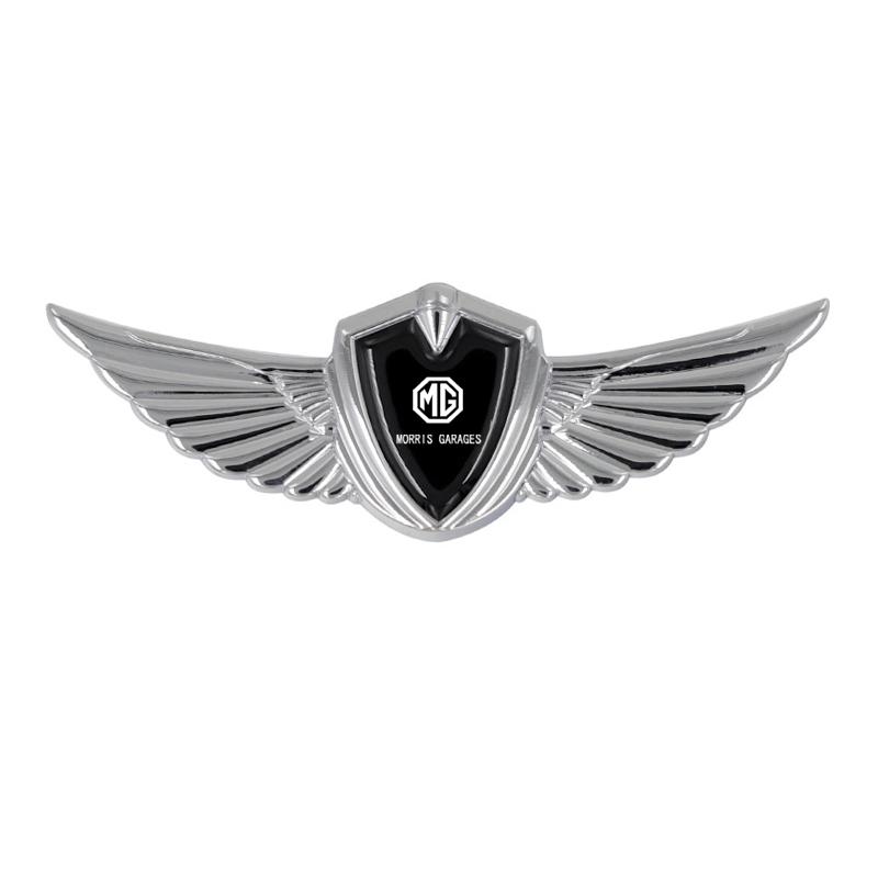 Car Sticker Body Accessories Metal Badge Decal Wings Styling for MG Emblem GT J Hector HS MG3 MG5 MG6 MG7 ZS ZX ZR TF EZS RX5 RX8
