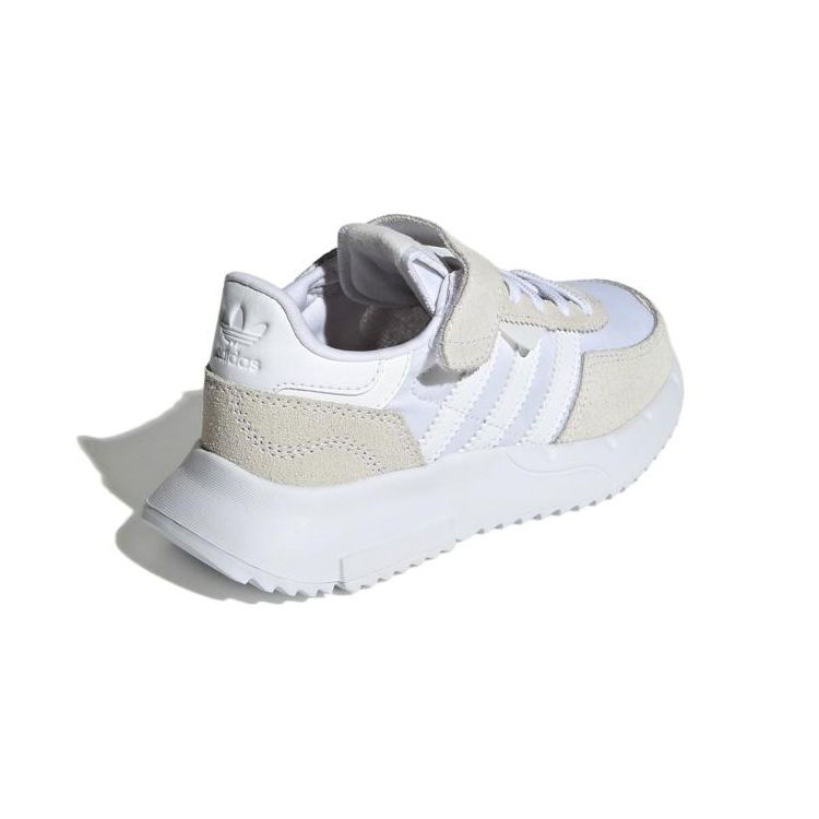 Adidas Originals Retropy F2 Cf El C Sport Simple Kids Casual Shoes Kids Sneakers White Gray GX9068
