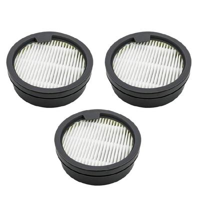 3x Vacuum Round Filter Vacuum Filter Vacuum Accessory ABS Texture Household Cleaning Supply Suitable for Home and Office