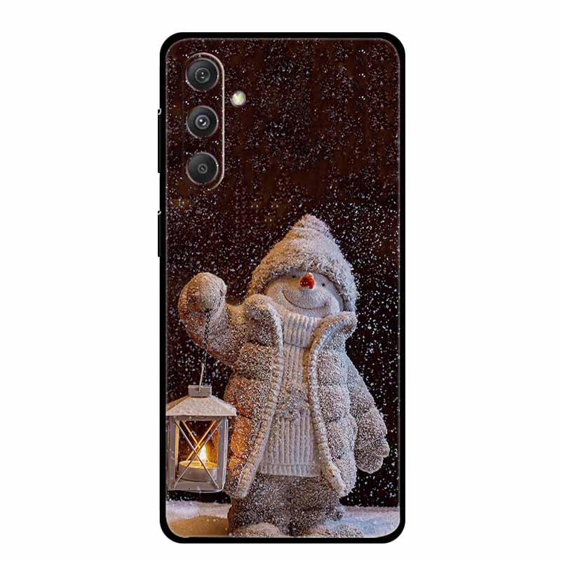 Christmas Case For Samsung Galaxy S24 S25 5G Cases Soft Silicone Bumper for S24 S25 Plus S23 FE S24 FE S25 FE 5G Protector Shell