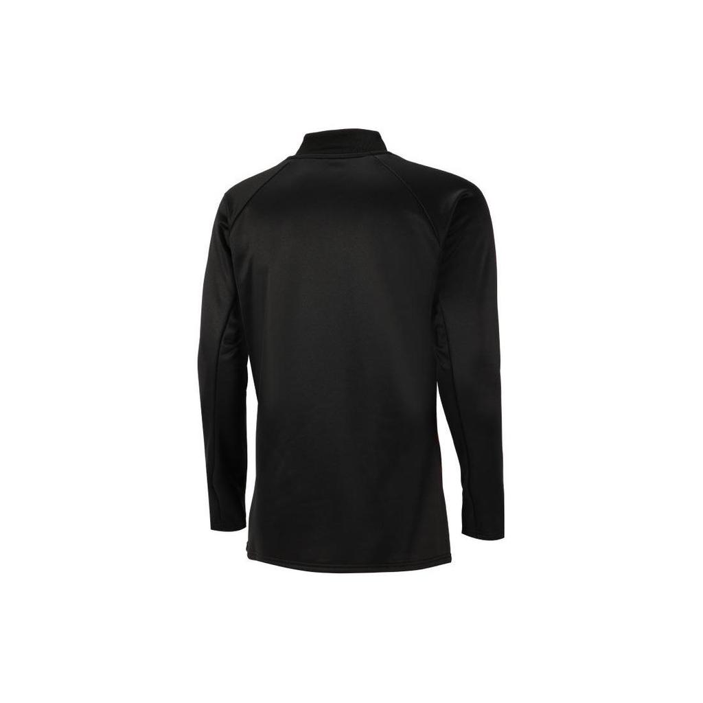 Puma Contrast Stripe Stand Collar Knit Sweater Men Tops Red 772232-01