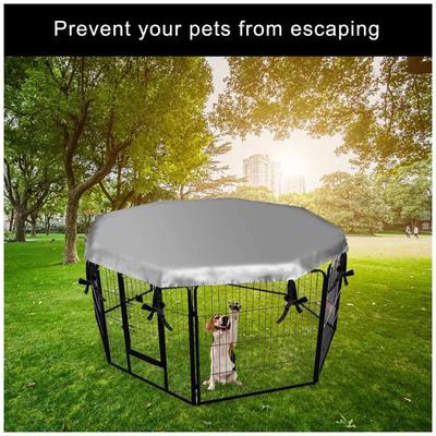 Funda para Jaula de Mascotas Para Perros Pequeños Medianos Grandes Parque de Juegos Tienda de Campaña Jaula Habitación Cachorro Gato Conejo Juegos Jaula Protector Solar Impermeable Suministros para Mascotas