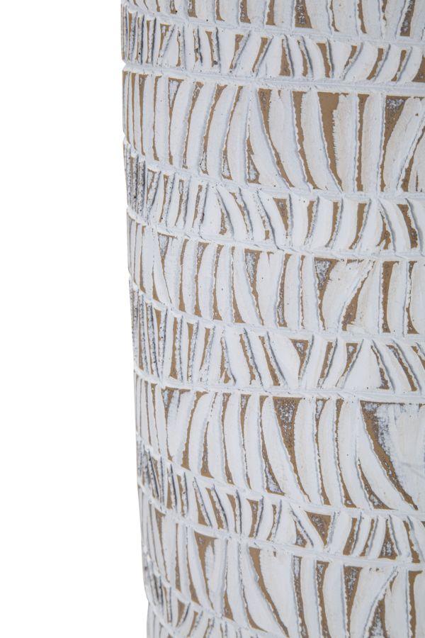 Vase Polyresin Nairobi Oval Cm 19X12X50