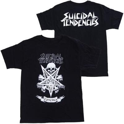 SUICIDAL TENDENCIES cd lgo Pentagram POSSESSED Camiseta Oficial XXL 2X aún cyco Camiseta Unisex