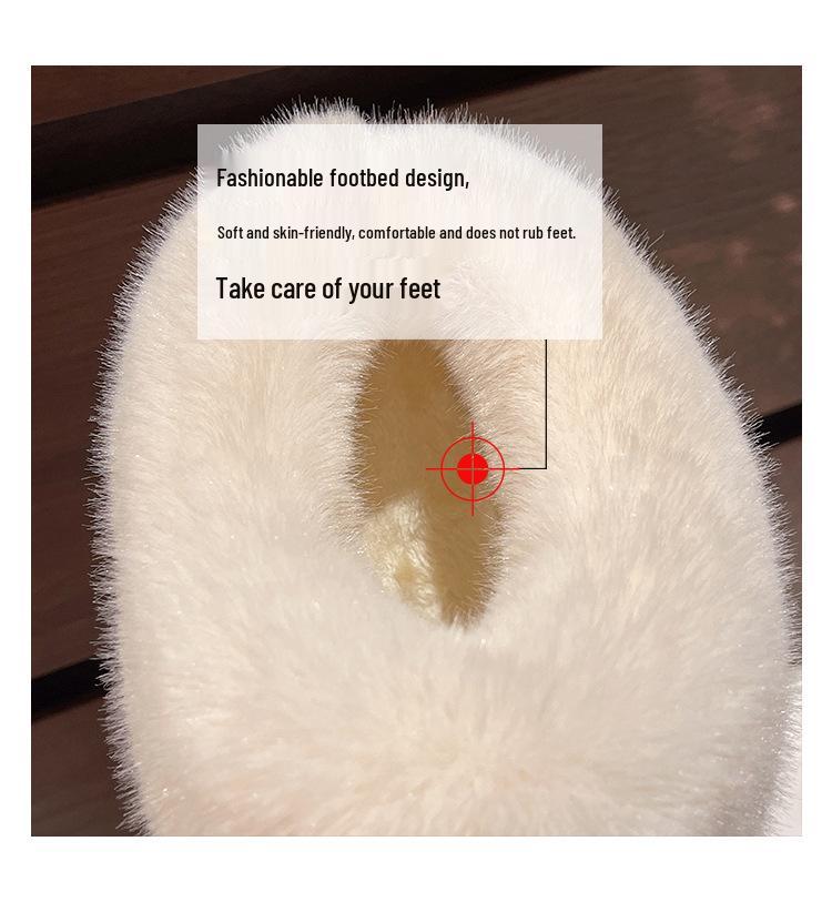 2024 Women's Plus Size Winter Thick-Soled Warm Snow Boots