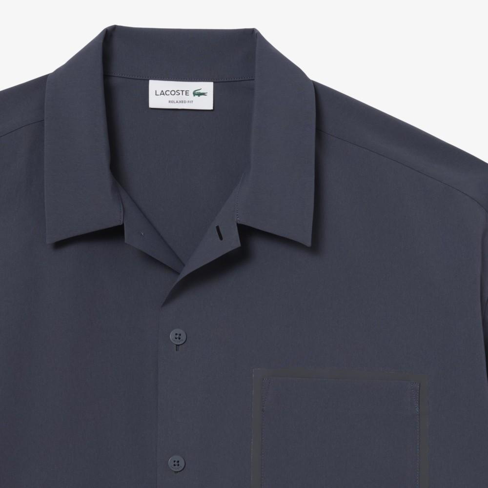 Lacoste Men's Chest Pocket Detail Short-Sleeve Shirt CH2317-56GS5T