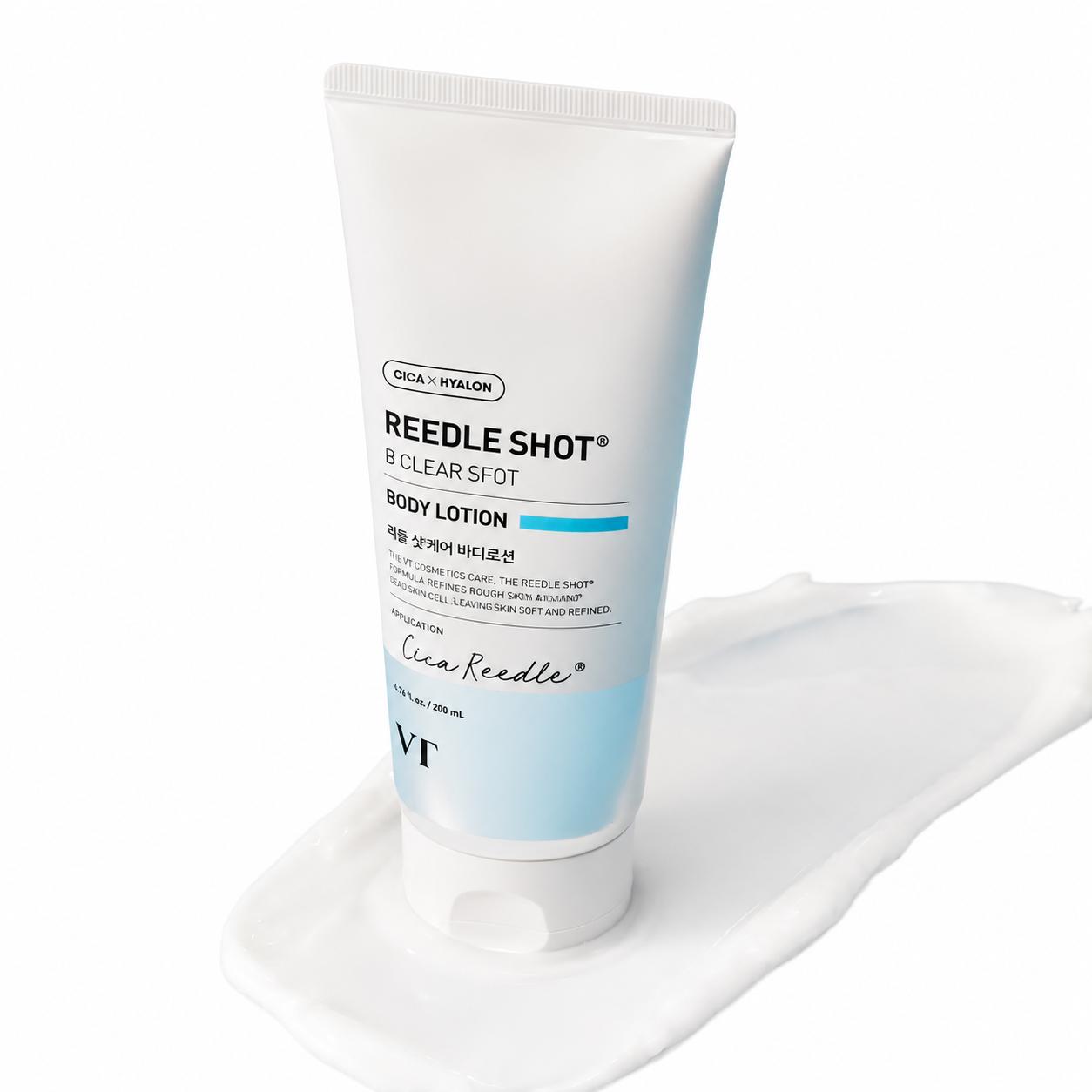 

VT Reedle Shot Be Clear Soft Body Lotion 200ml Korean Moisturizing Body Lotion for Smooth and Healthy Skin
