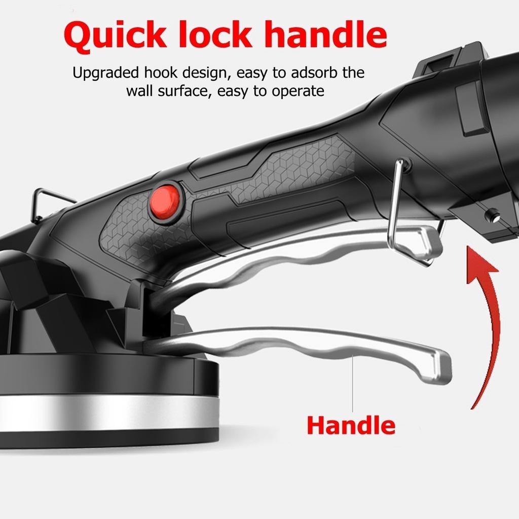 Handheld Portable Leveler Tool Maximum Adsorption of 400Kg,Abs,2 Battery Tile Vibration Machine Rechargeable Lithium Electric GzxLaY Electric Tile Installation Machine Handheld Portable Leveler Tool Maximum Adsorption of 400Kg,Abs,2 Battery Tile Vibration Machine Rechargeable Lithium Electric GzxLaY Electric Tile Installation Machine