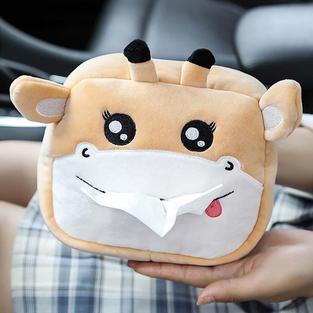 Car Seat Animals Paper Package Case Car Tissue Box Paper Napkin Case Car Paper Boxes Napkin Holder