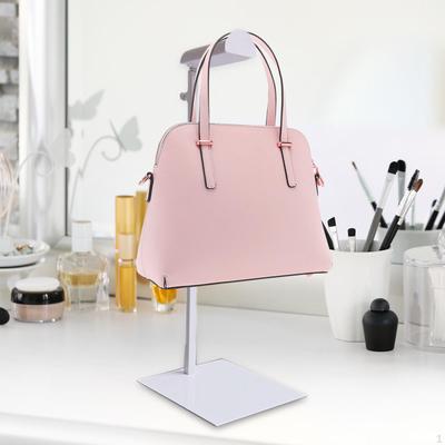 Držák displeje na tašky Stojan na kabelku s nastavitelnou výškou věšáku na peněženku Kovový