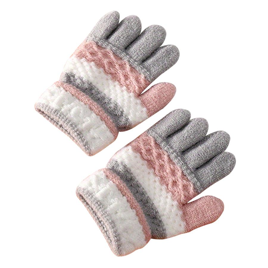3 Pairs of Gloves for Children Keep Warm and Cold In Winter, Suitable for Children Aged 3-12.