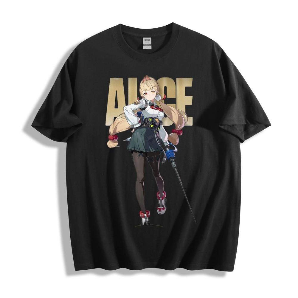 Zenless Zone Zero Alice Graphic Tee – Enchanting Pose Edition